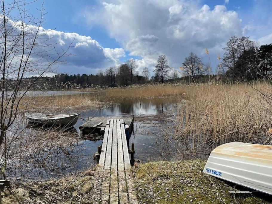 Nyrenoverat Strandnaera Med Fantastisk Utsikt Rimbo Eksteriør bilde